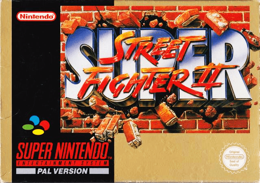 Carátula de Super Street Fighter II Super Nintendo PAL España