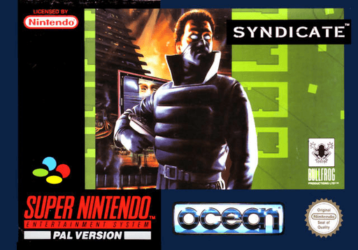 Carátula de Syndicate Super Nintendo PAL España