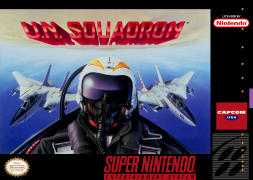 UN Squadron box art