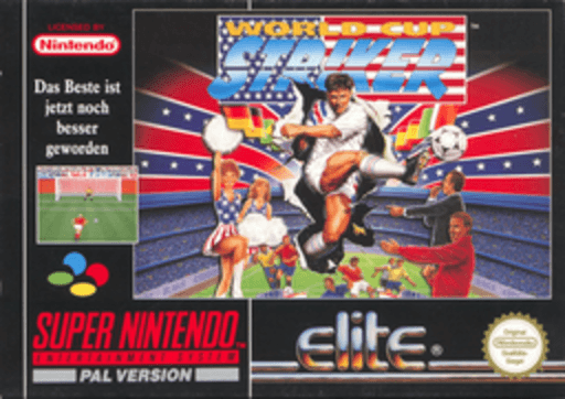Carátula de World Cup Striker Super Nintendo PAL España