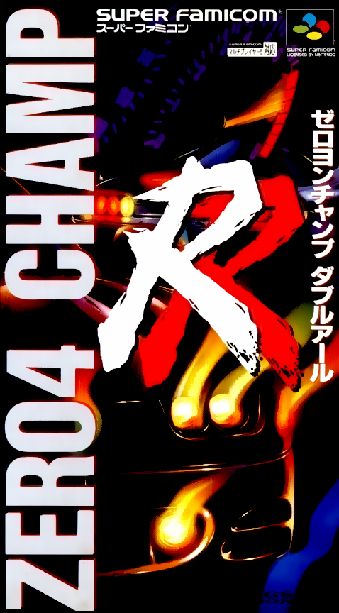Zero4 Champ RR SNES cover art reference for custom cartridge, NTSC-J version.