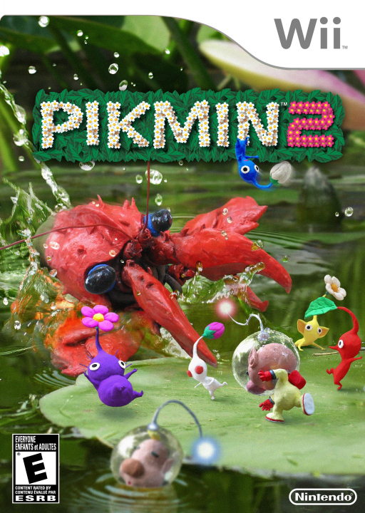 New Play Control! Pikmin 2 box art