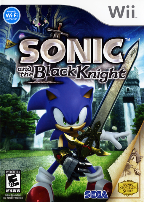 Sonic and the Black Knight Wii box art