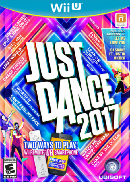 GAMES ELECTRONICS NINTENDO WII U; JUST DANCE 2017