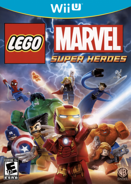 GAMES ELECTRONICS NINTENDO WII U; LEGO MARVEL SUPER HEROES