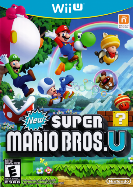 New Super Mario Bros. U box art