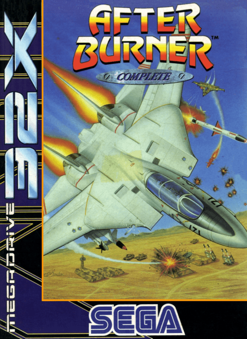 After Burner Complete box art