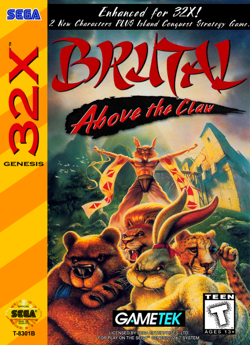 Brutal - Above the Claw box art
