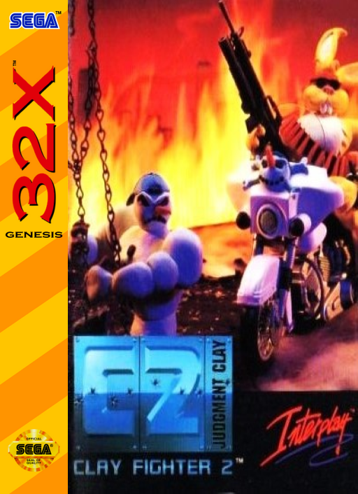 ClayFighter 2 box art