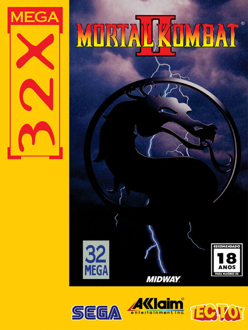 Mortal Kombat II box art