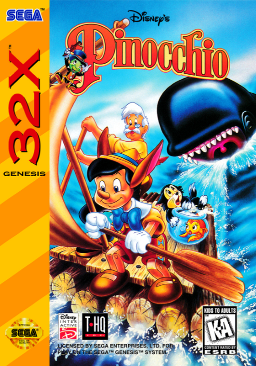 Pinocchio box art