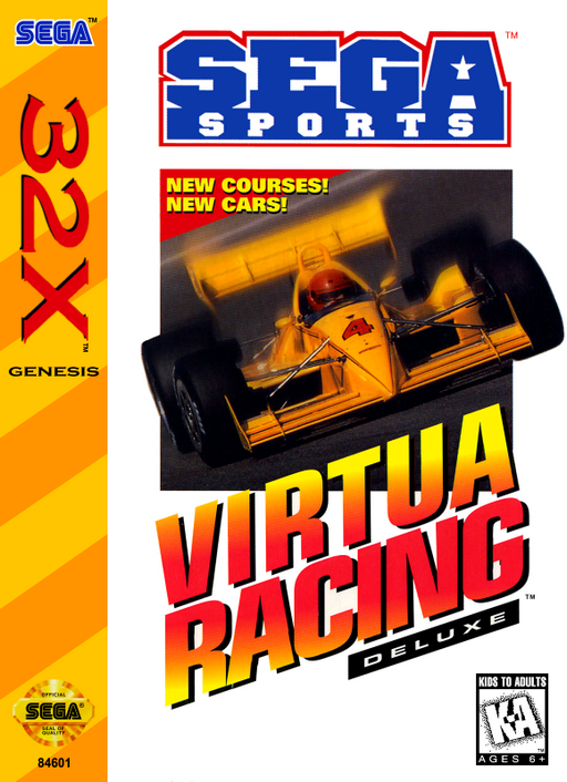 Virtua Racing Deluxe box art