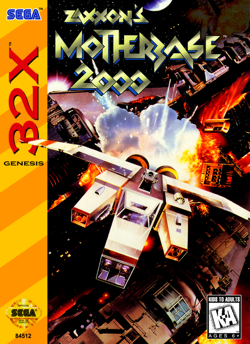 Zaxxon's Motherbase 2000 box art