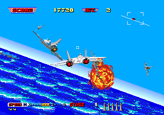 Gameplay of After Burner Complete