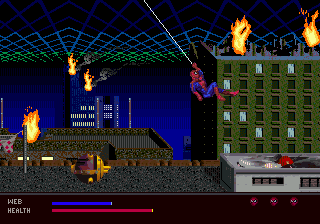 Gameplay of The Amazing Spider-Man - Web of Fire