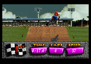 Gameplay of Motocross Championship