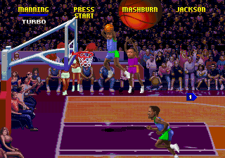 Gameplay of NBA Jam - Tournament Edition