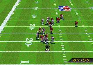 Gameplay of NFL Quarterback Club
