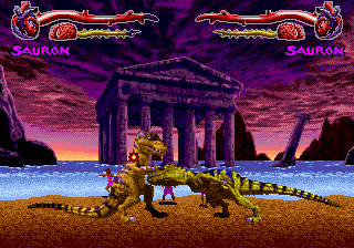 Gameplay of Primal Rage