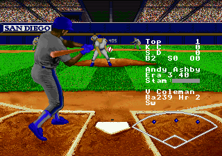 Gameplay of RBI Baseball '95