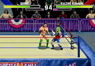 Gameplay of WWF WrestleMania - The Arcade Game