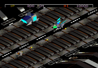 Gameplay of Zaxxon's Motherbase 2000