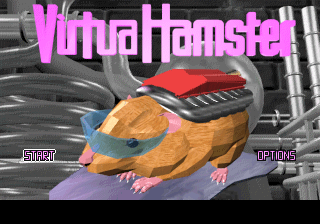 Title screen of Virtua Hamster