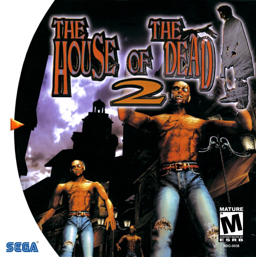 The House of the Dead 2 box art