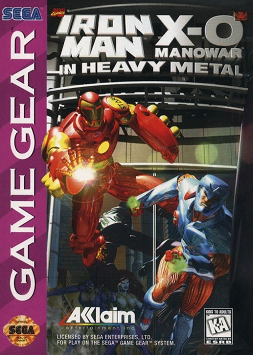 Iron Man X-O Manowar in Heavy Metal (USA, Europe)