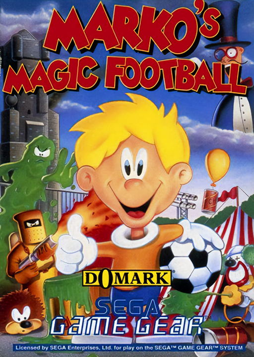 Carátula de Marko's Magic Football Game Gear PAL España