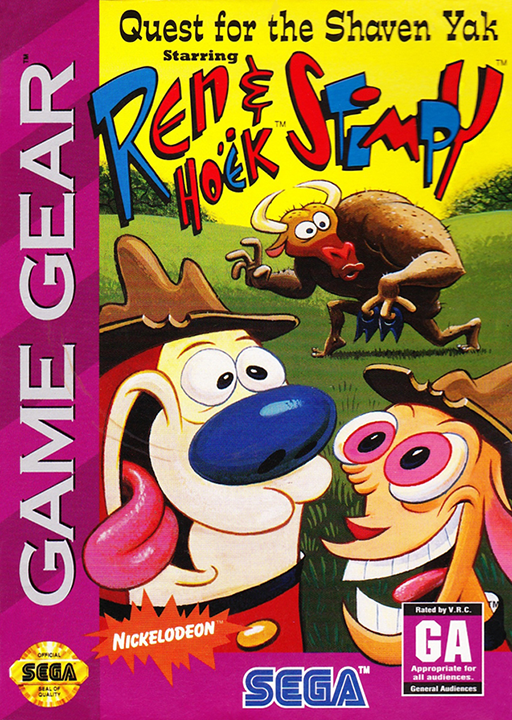 Quest for the Shaven Yak Starring Ren Hoek _ Stimpy (USA, Europe)