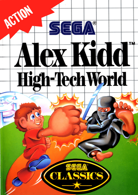 Alex Kidd - High-Tech World (USA, Europe, Brazil)