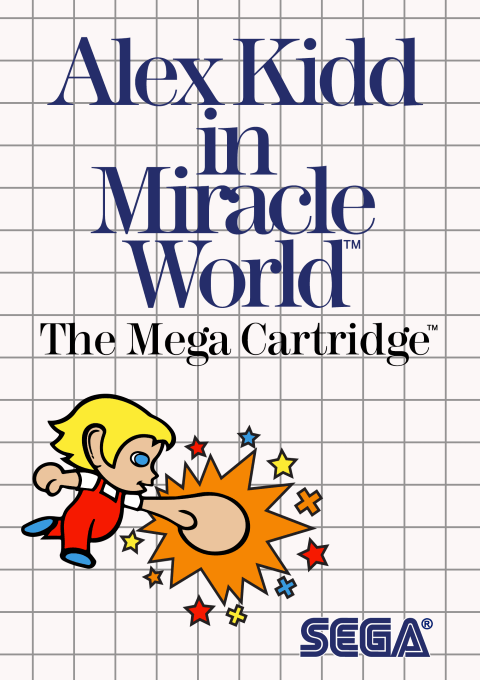 Alex Kidd in Miracle World box art