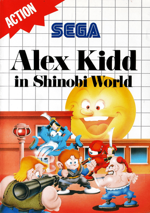 Alex Kidd in Shinobi World (USA, Europe)