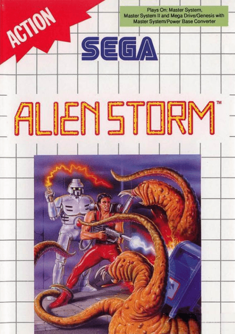 Alien Storm box art