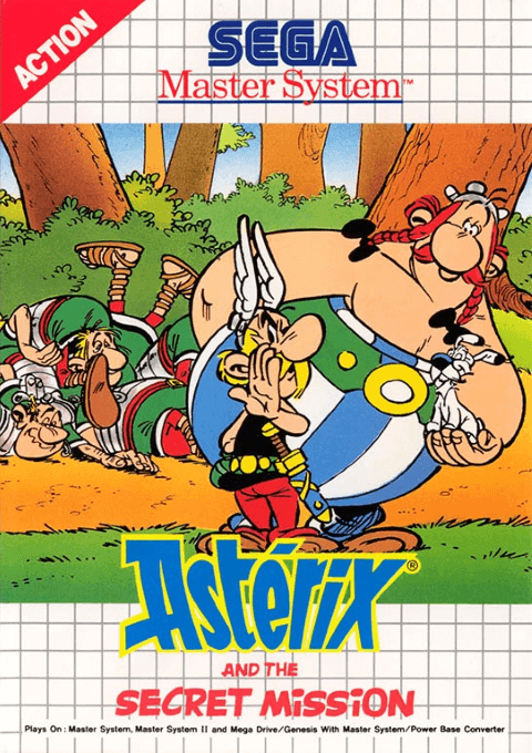 Asterix and the Secret Mission box art