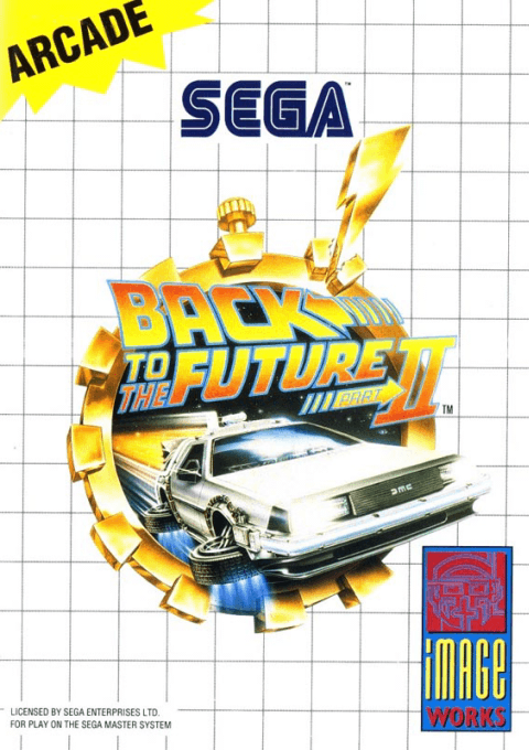 Back to the Future Part II box art