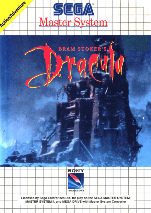 Bram Stoker's Dracula box art