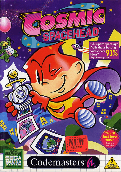 Cosmic Spacehead box art