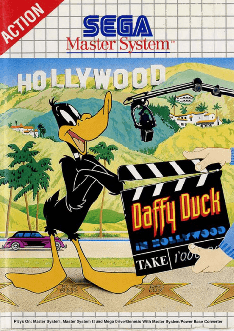 Daffy Duck in Hollywood box art