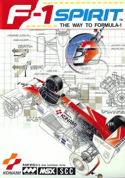 F-1 Spirit - The Way to Formula-1 box art