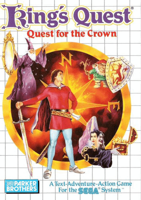King's Quest - Quest for the Crown box art