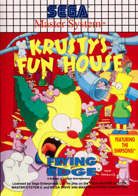 Krusty's Fun House (Europe, Brazil)
