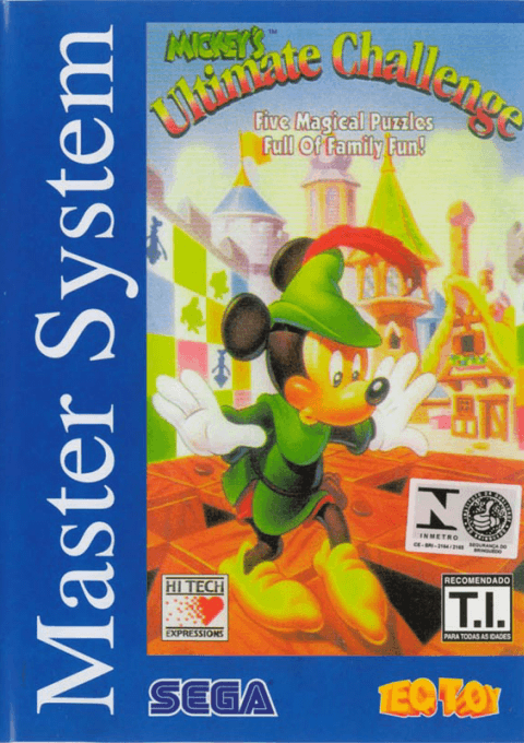 Mickey's Ultimate Challenge box art