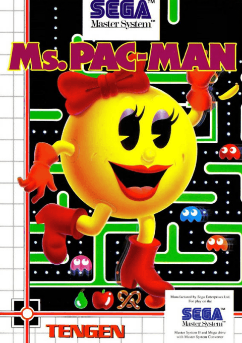 Ms. Pac-Man box art