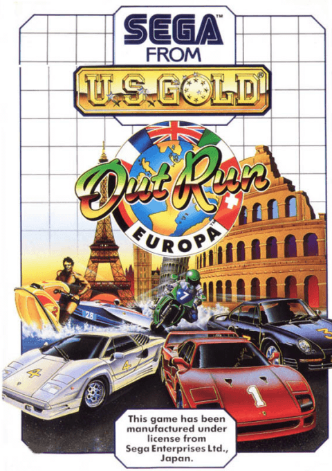 OutRun Europa (Europe, Brazil)