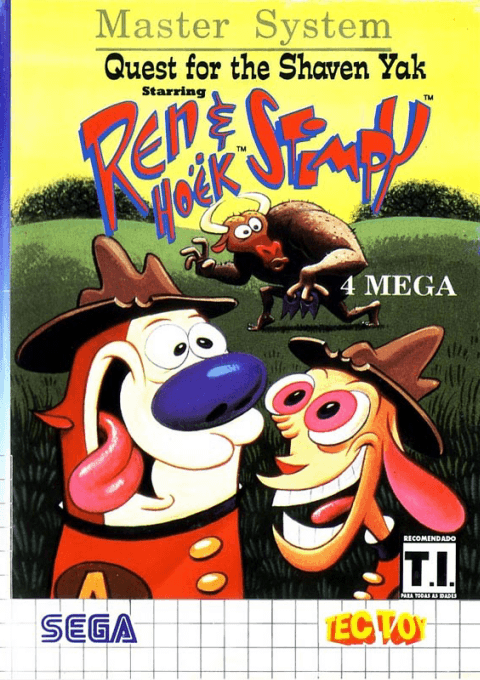 Quest for the Shaven Yak Starring Ren Hoek _ Stimpy (Brazil)