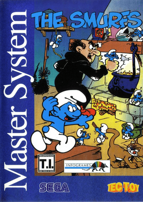 Smurfs, The (Europe, Brazil) (En,Fr,De,Es)