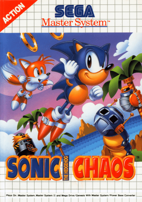 Sonic Chaos box art