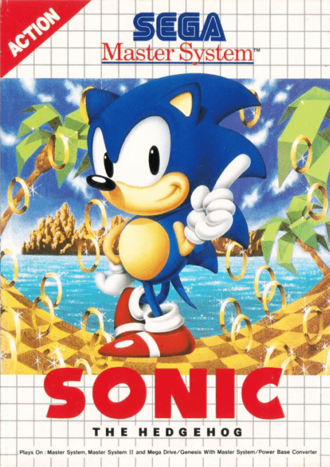 Sonic The Hedgehog box art